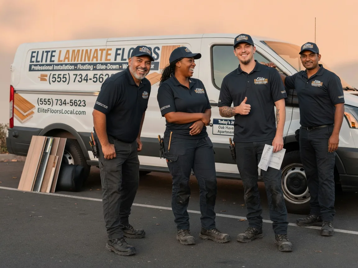 Laminate flooring installation company in Clam Lake, WI